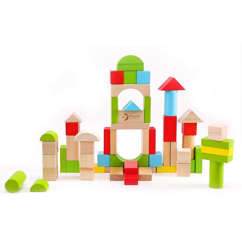 Classic World - Junior Blocks - 50pcs