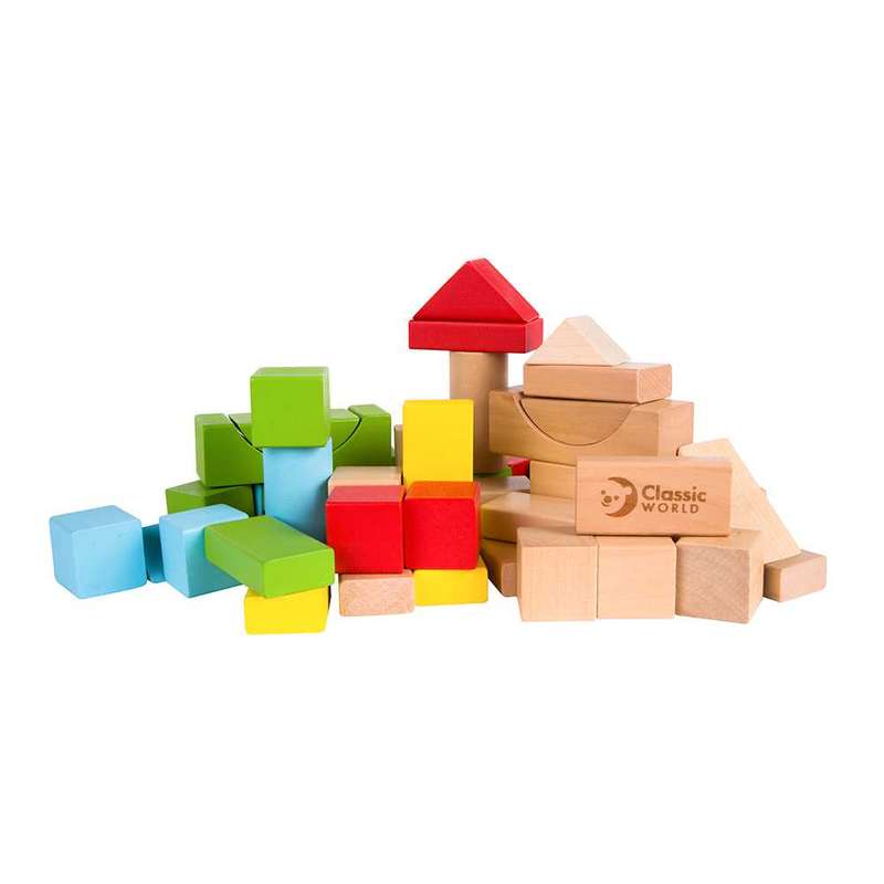 Classic World - Junior Blocks - 50pcs