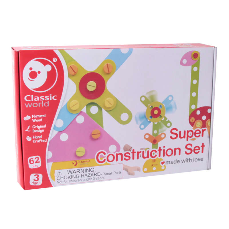 Classic World - Super Construction Set - 51pcs