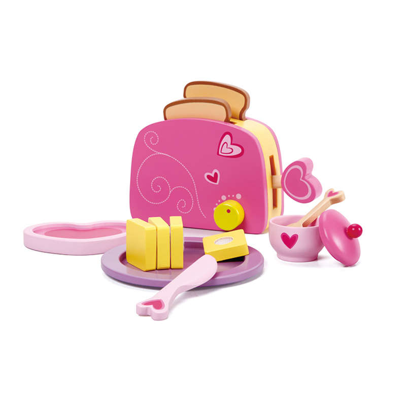 Classic World - Pretend & Play - Toaster Toy Set - 13pcs