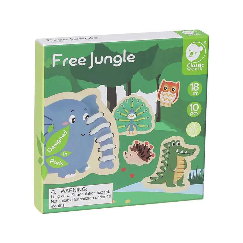 Classic World - Lacing Animals - Free Jungle