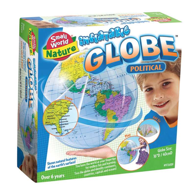 Small World Toys - Political Globe - Inflatable