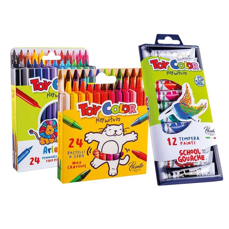 Toy Color - Creative Bundle - 60pcs