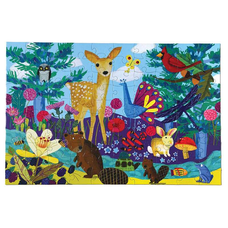 eeBoo - Life On Earth 100 Piece Puzzle