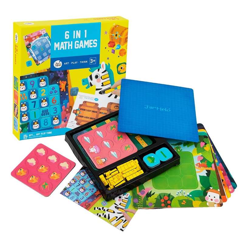 Jar Meló - Magnetic 6-in-1 Math Games