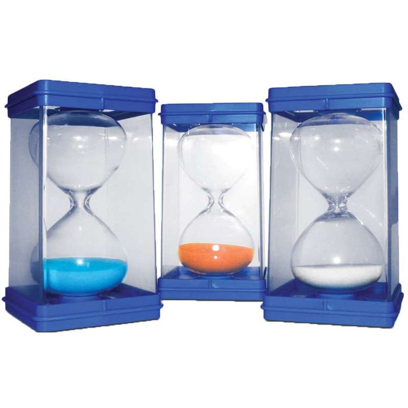 Invicta Education - Giant Sand Timer (Set of 3) 1/ 3/ 5min