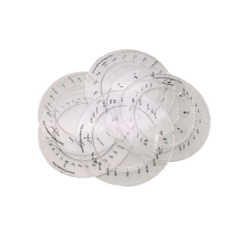 EDX Education - Fraction Rings - 6pcs Polybag