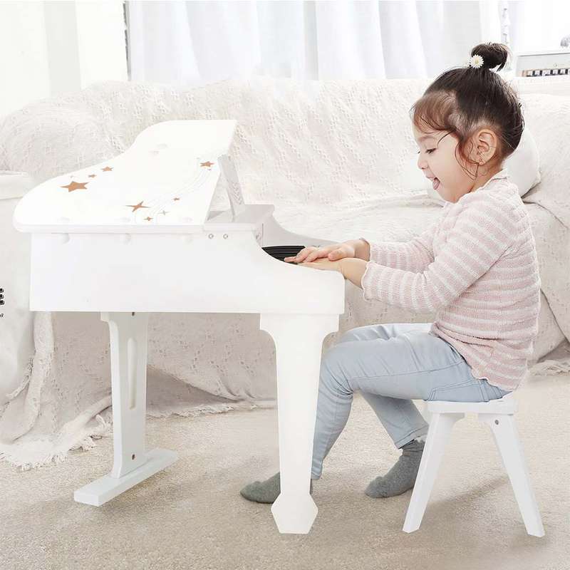 Classic World - Grand Piano - White