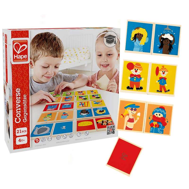 Hape - Home Education - Converse - 21pcs