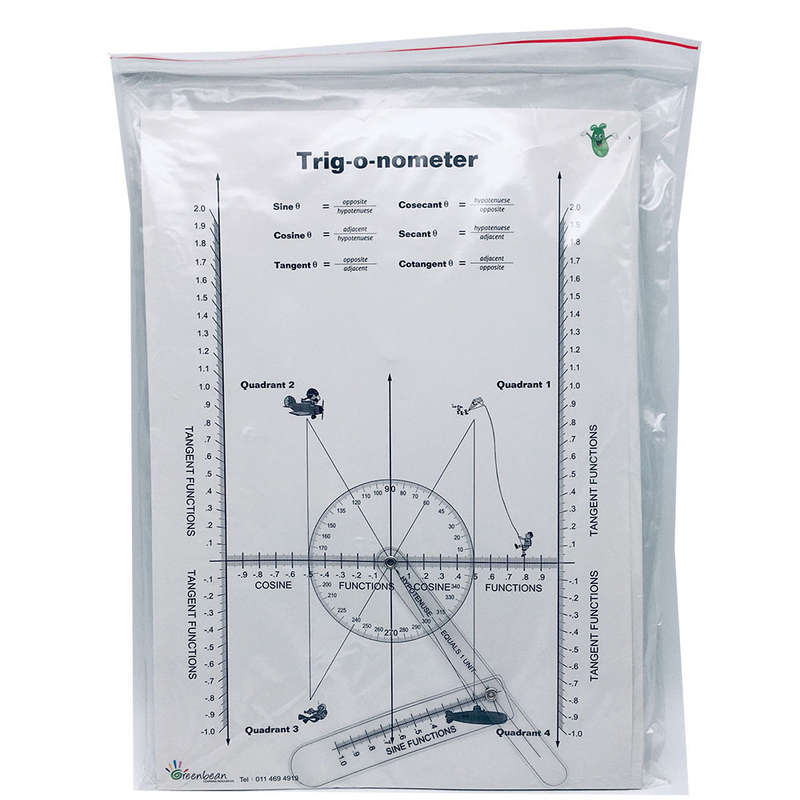 Greenbean Mathematics - Trigonometer 10pc