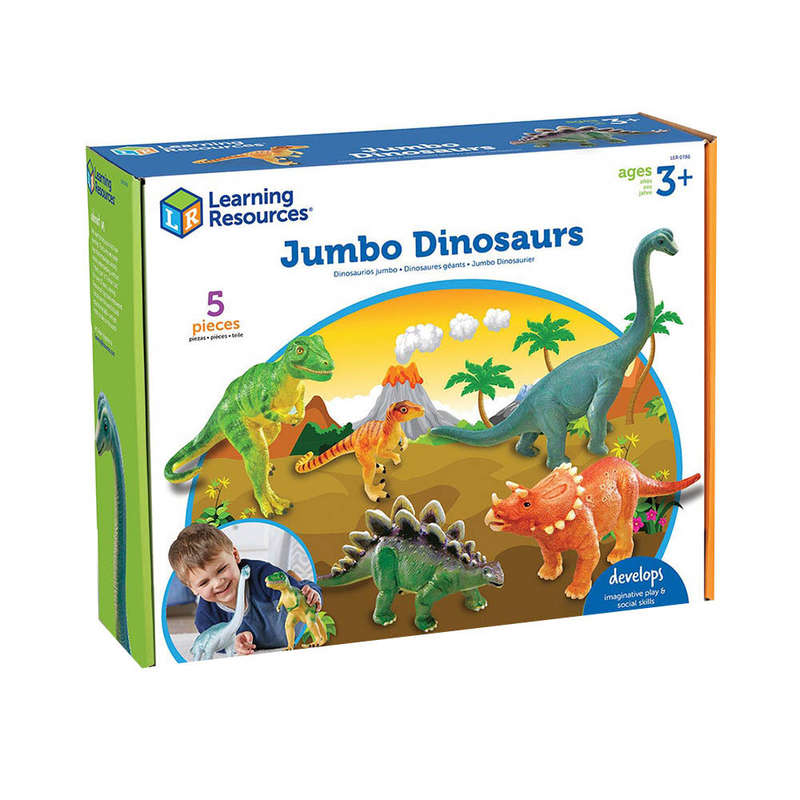 Learning Resources - Jumbo Dinosaurs