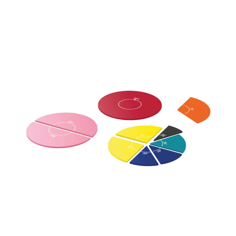 Greenbean Mathematics - Rainbow Angle Circles
