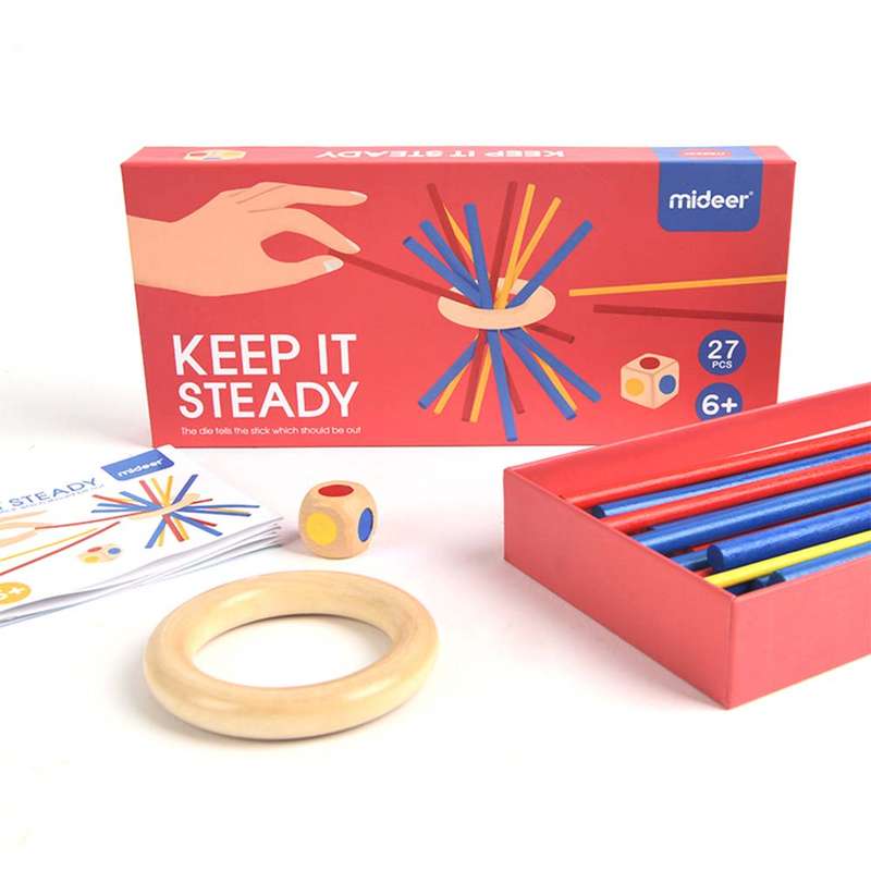 Mideer - Pick Up Sticks - Keep it Steady - 27pcs