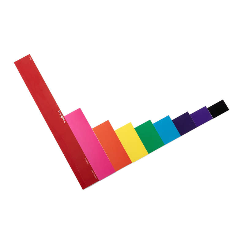 Greenbean Mathematics - Rainbow Fraction® Tiles Demonstration Clings: 51 Pieces