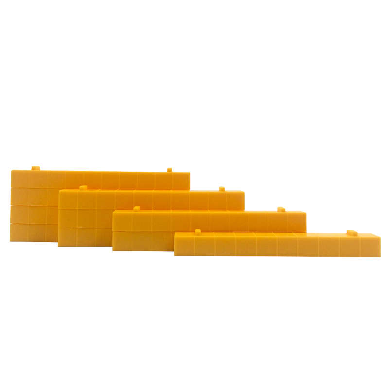 Gigo - Base Ten Linking Set - Yellow - 121pcs Polybag