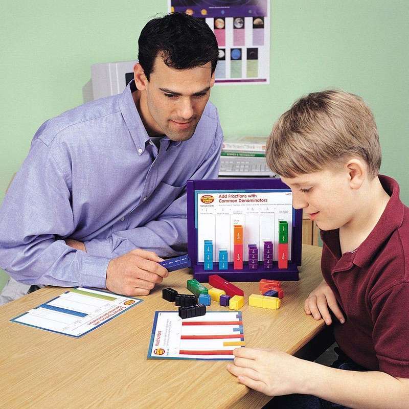 Learning Resources - Deluxe Fraction Tower Activity Set