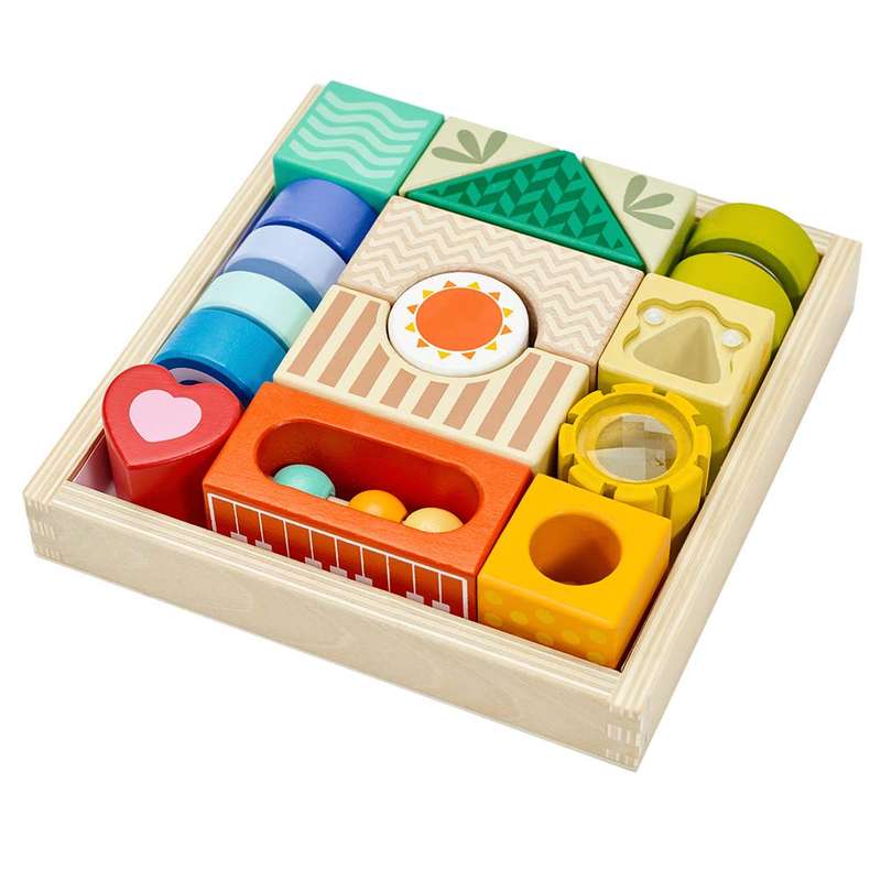 Classic World - Sensory Exploration Blocks - 14pcs