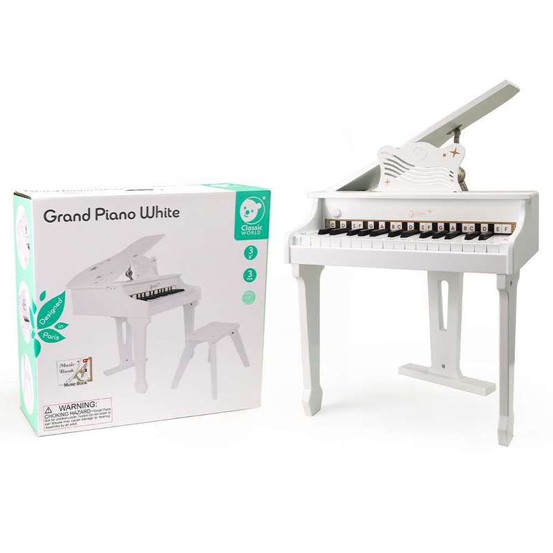Classic World - Grand Piano - White