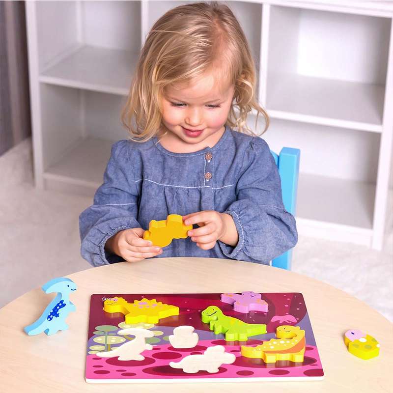 Classic World - 3D Puzzle - Dinosaur - 8pcs
