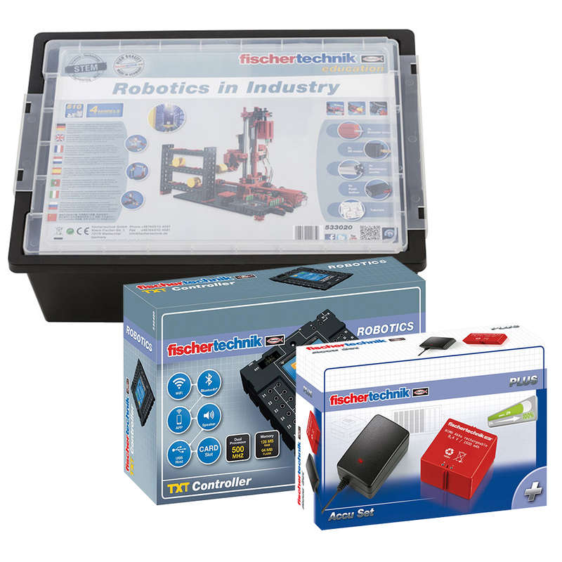 fischertechnik - Robotics in Industry - incl. TXT Controller & Accu Charger Set