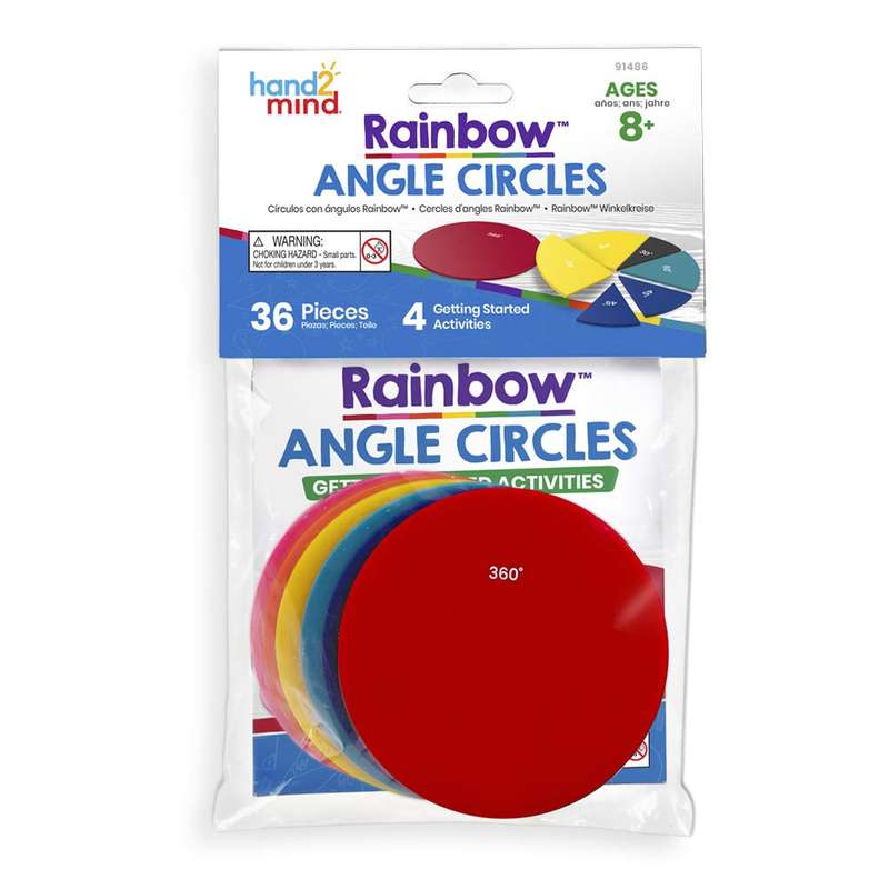 Greenbean Mathematics - Rainbow Angle Circles