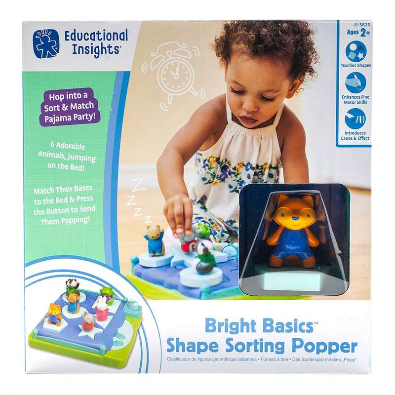Educational Insights - Bright Basics Shape-Sorting Popper