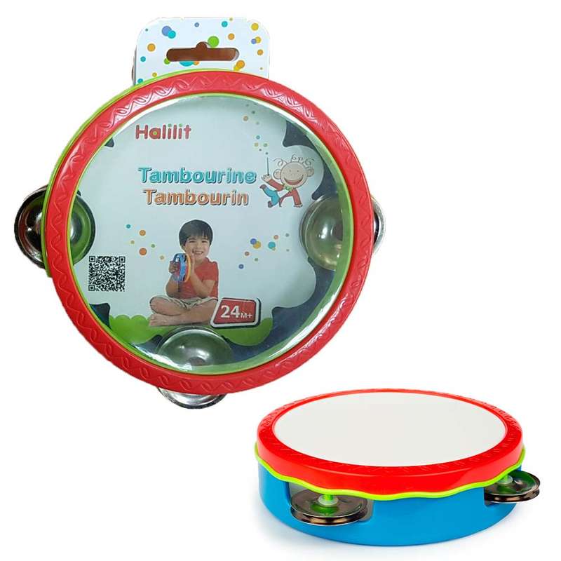 Halilit - Multi-Coloured Tambourine