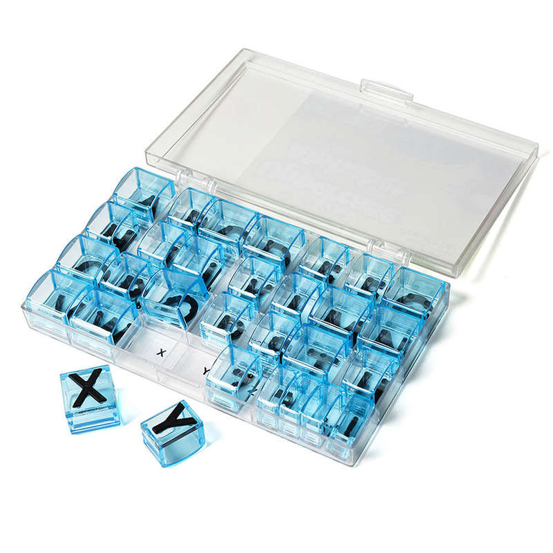 Educational Insights - See & Stamp Alphabet Transparent Stamps - Uppercase