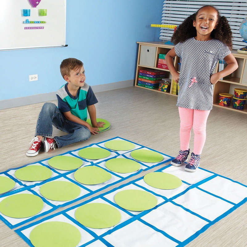 Learning Resources - Ten Frame Floor Mat Activity Set