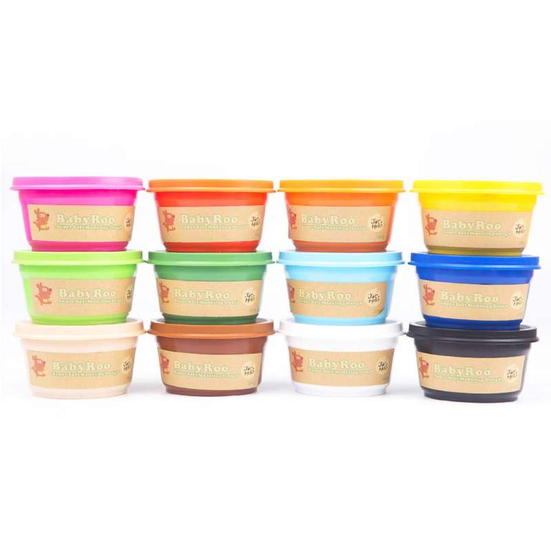 Jar Meló - Modeling Dough - 12 Colours