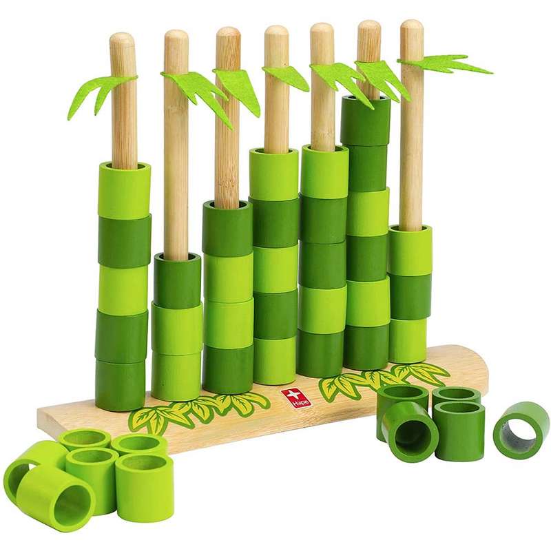 Hape - Bamboo - Quattro - 4 in a Row Game