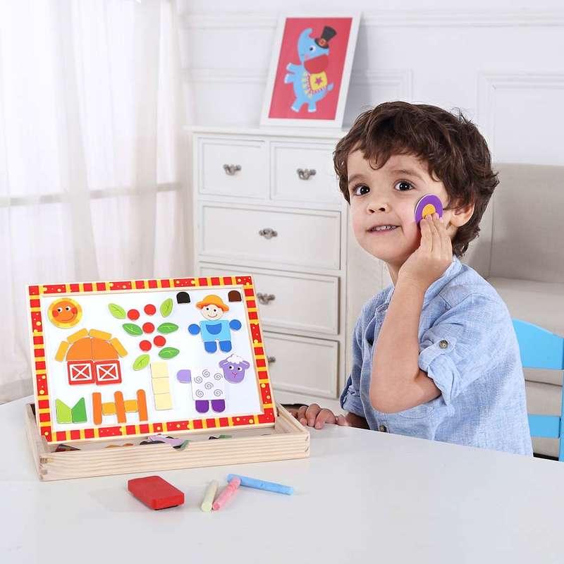 TookyToy - Magnetic Puzzle - Farm