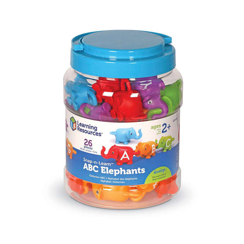 Learning Resources - Snap-n-Learn ABC Elephants