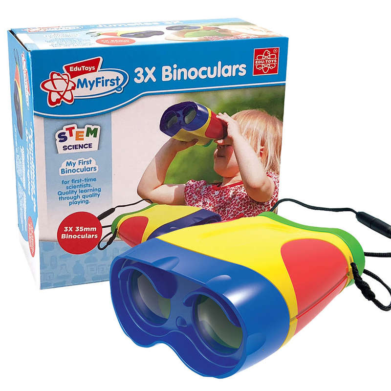 Edu-Toys - My First - Science - 3x 35mm Binoculars