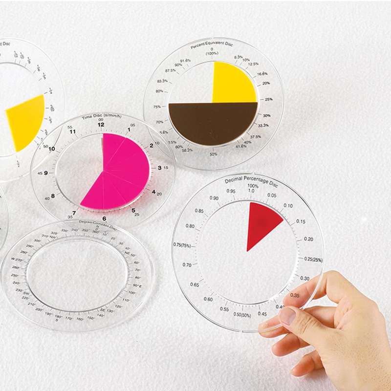 EDX Education - Fraction Rings - 6pcs Polybag