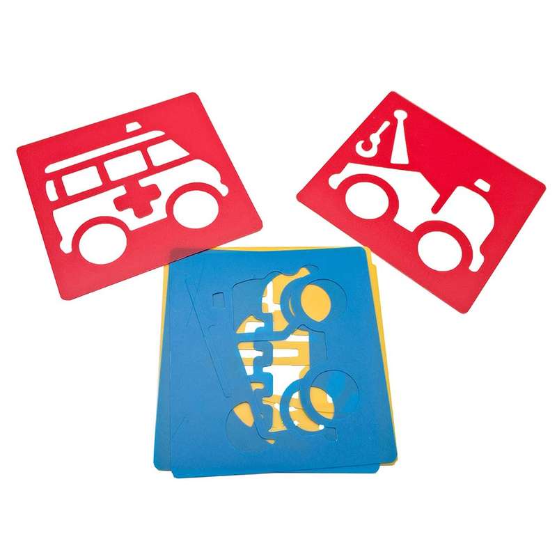 Anthony Peters - Stencil - Emergency Services - 6pcs