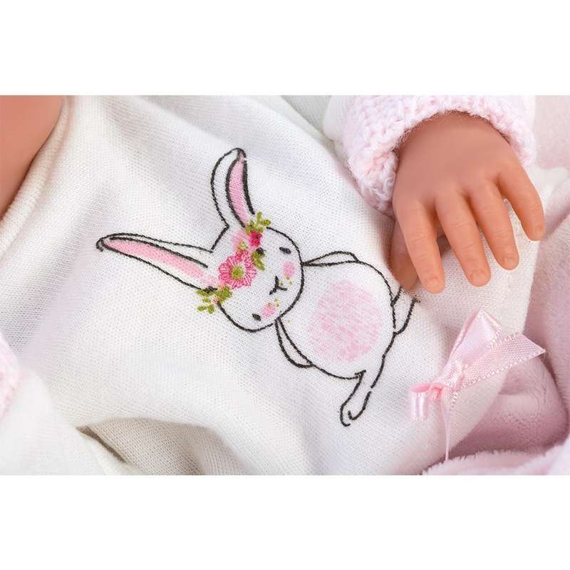 Llorens - Bimba Baby Girl Doll & Cushion - 35cm