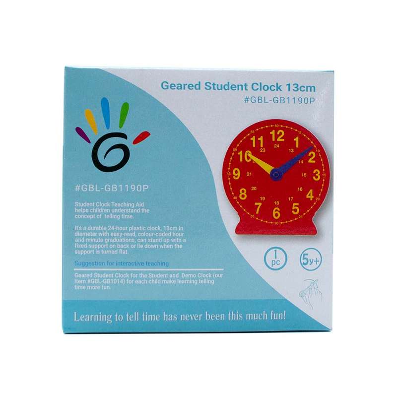 Greenbean Mathematics - CLOCK Student Greenbean Retail Box