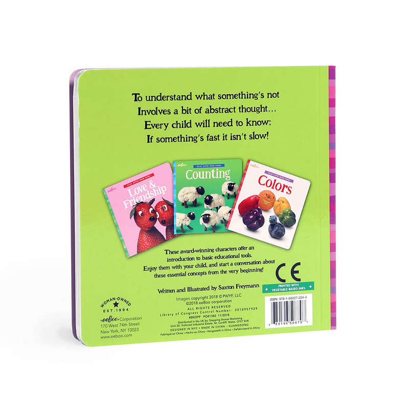 eeBoo - Play With Your Food Book - Opposites
