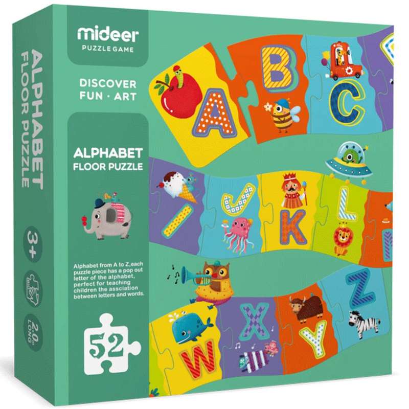 Mideer - Floor Puzzle - Alphabet - 26pcs
