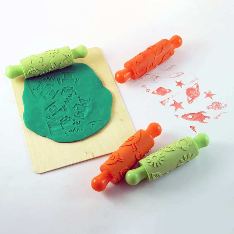 Anthony Peters - Rubber Rolling Pins - Retro - 4pcs