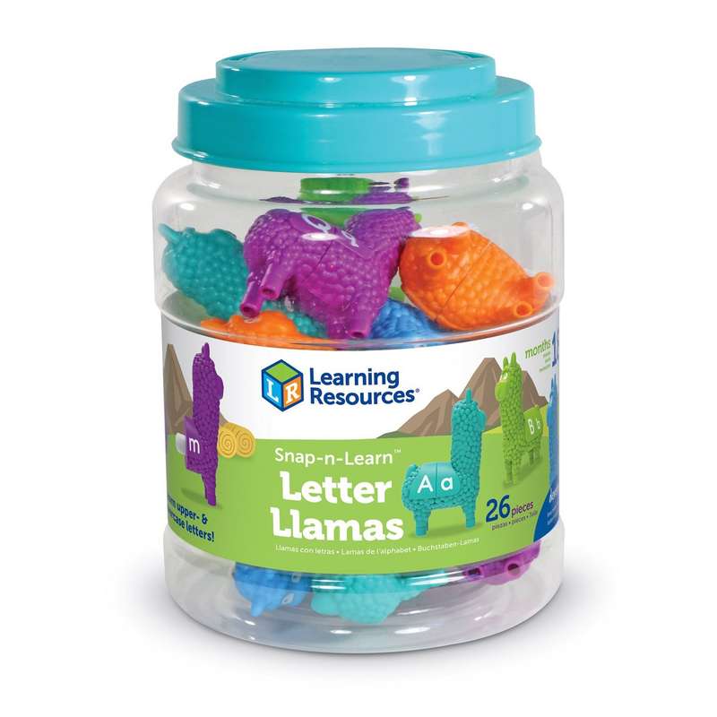 Learning Resources - Snap-n-Learn Letter Llamas