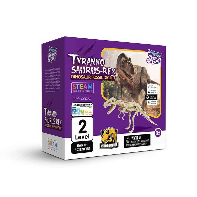TopBright - Dinosaur Fossil Dig Kit - Tyrannosaurus Rex