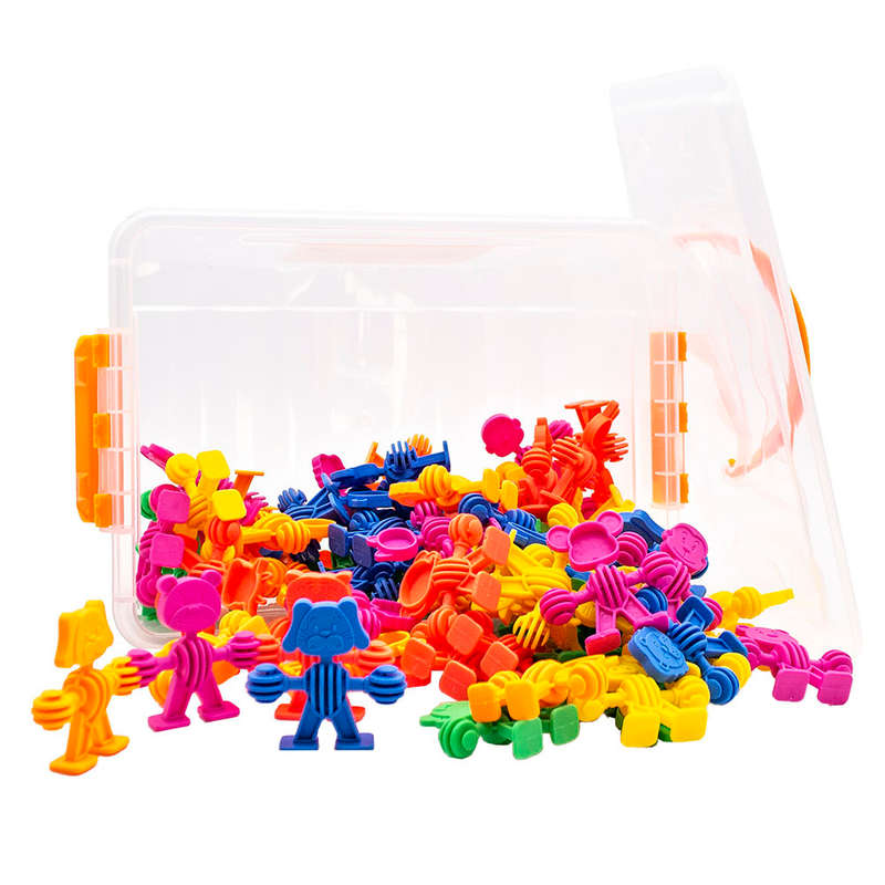Create By Greenbean - Groovy Animals 72pc Container