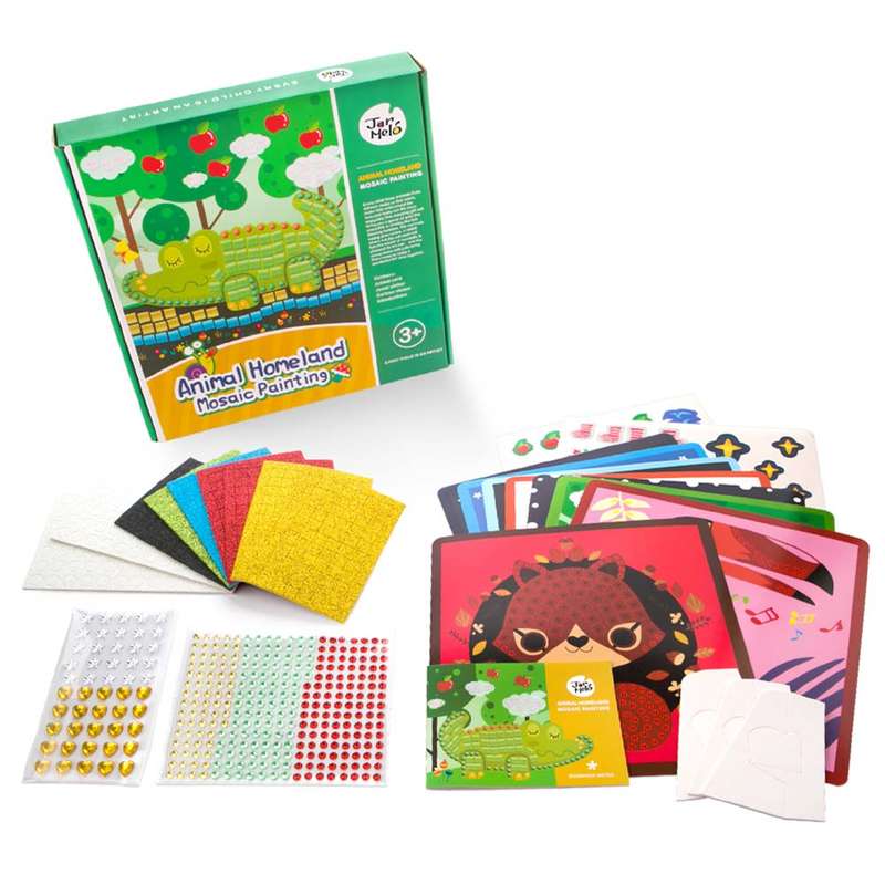 Jar Meló - Mosaics Craft Kit - Animal Homeland