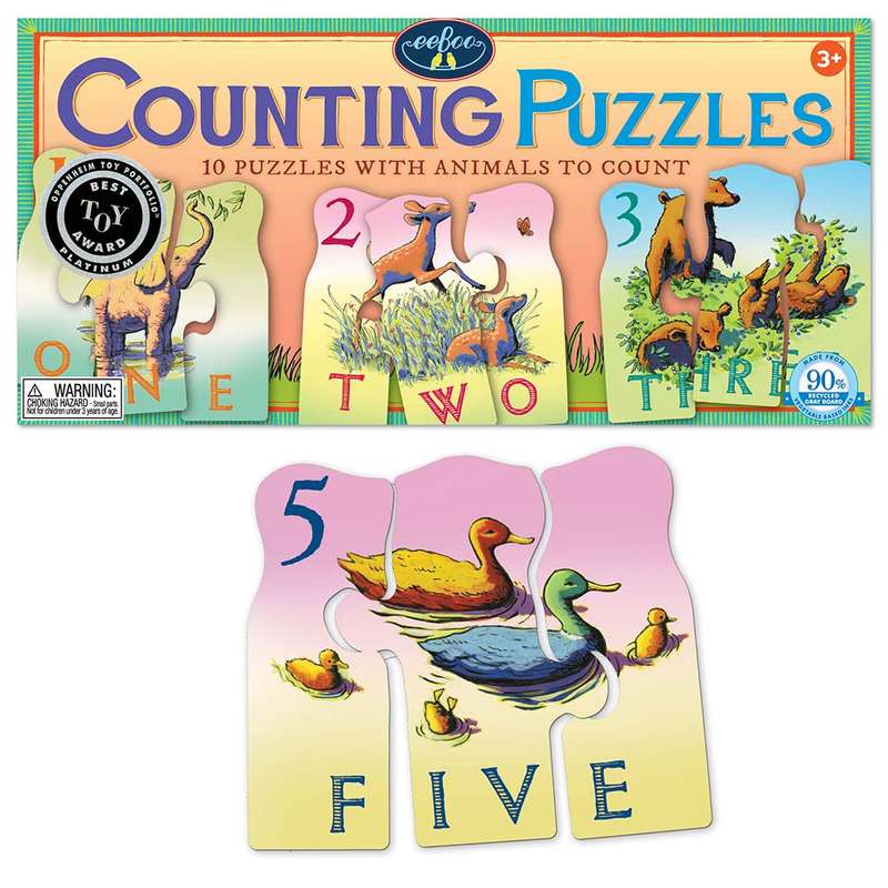 eeBoo - Animal Counting Puzzle