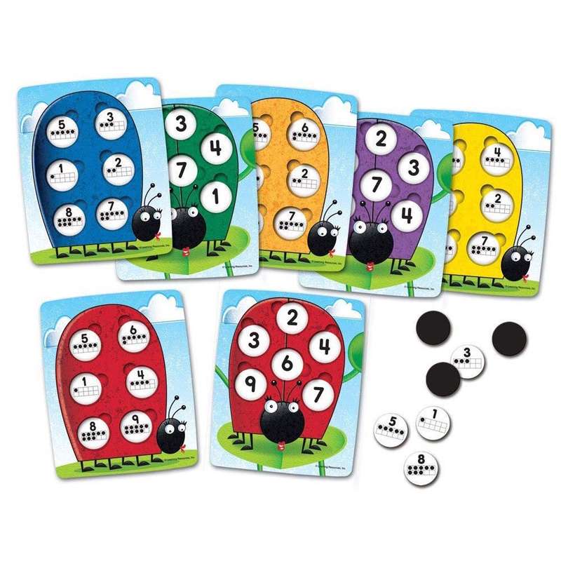 Learning Resources - 10 on the Spot - Ten Frame Game