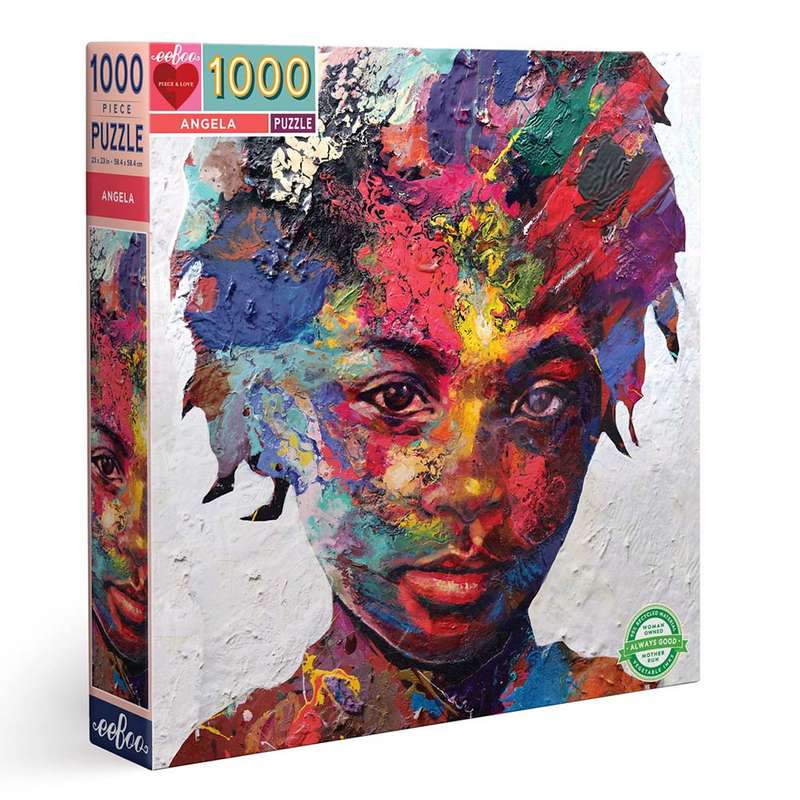 eeBoo - Angela 1000 Piece Square Puzzle