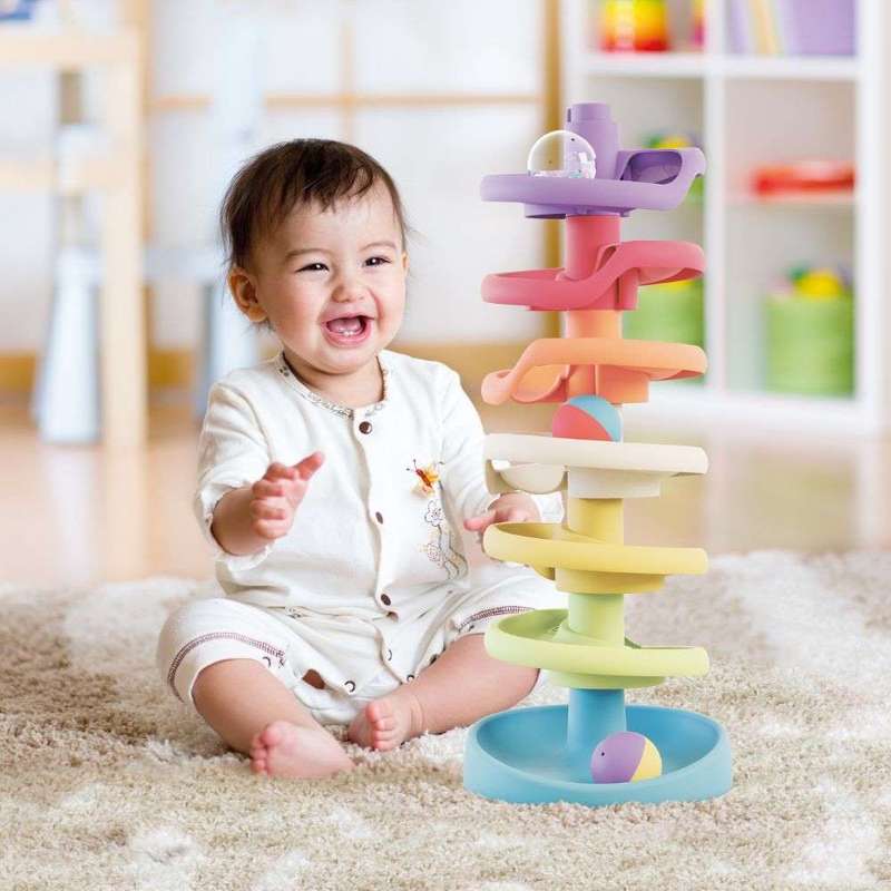 Quercetti - Spiral Tower Evo Linea Play Eco +