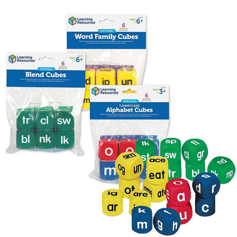 Learning Resources - Soft Phonics Cube Set